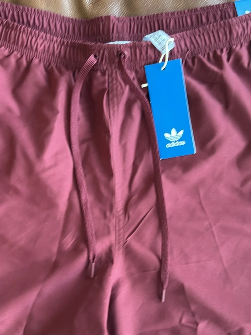 Adidas 5” inseam swim shorts